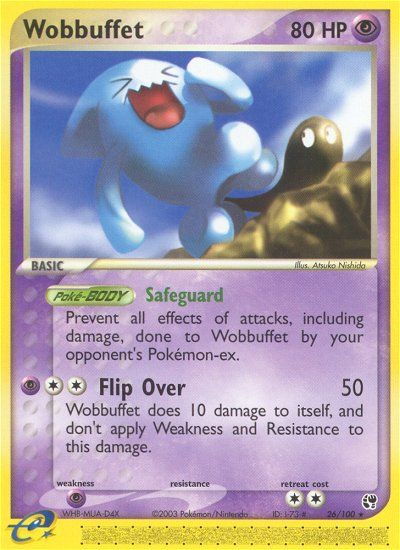 Wobbuffet (26/100) [EX: Sandstorm] | Tables and Towers