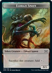 Eldrazi Spawn // Plant Double-Sided Token [Double Masters Tokens] | Tables and Towers