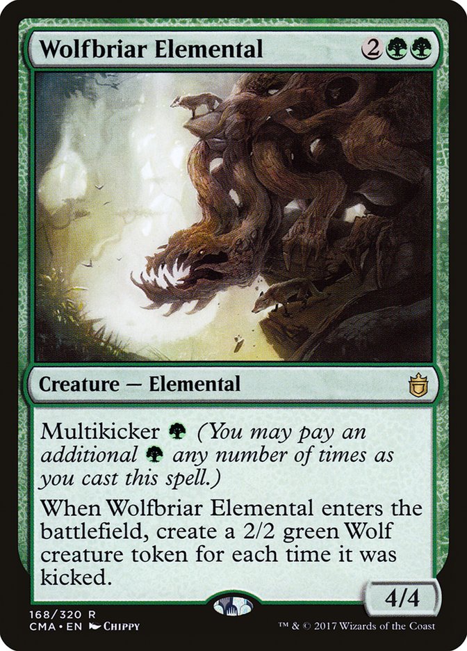 Wolfbriar Elemental [Commander Anthology] | Tables and Towers