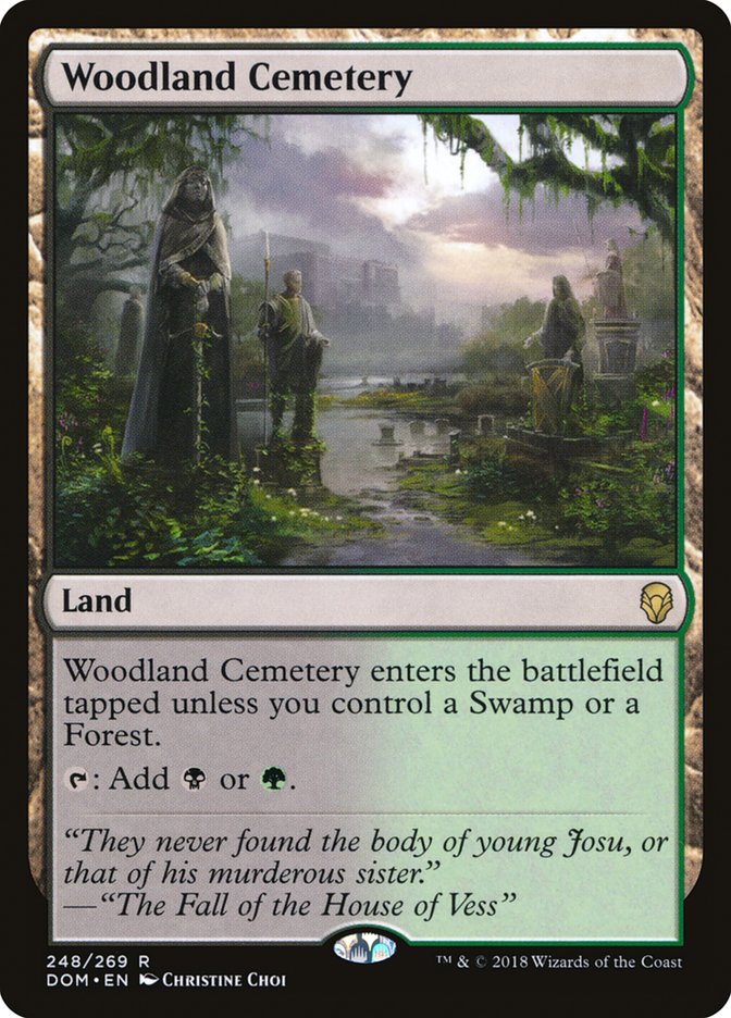 Woodland Cemetery [Dominaria] | Tables and Towers