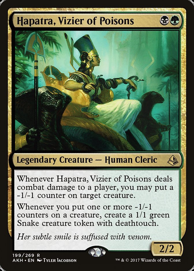 Hapatra, Vizier of Poisons [Amonkhet] | Tables and Towers
