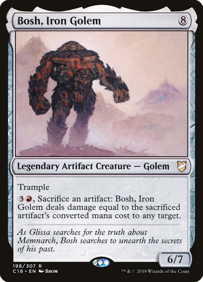 Bosh, Iron Golem [Commander 2018] | Tables and Towers