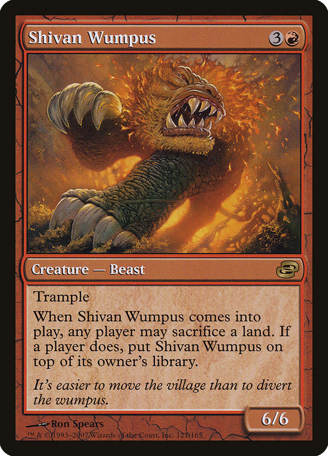 Shivan Wumpus [Planar Chaos] | Tables and Towers