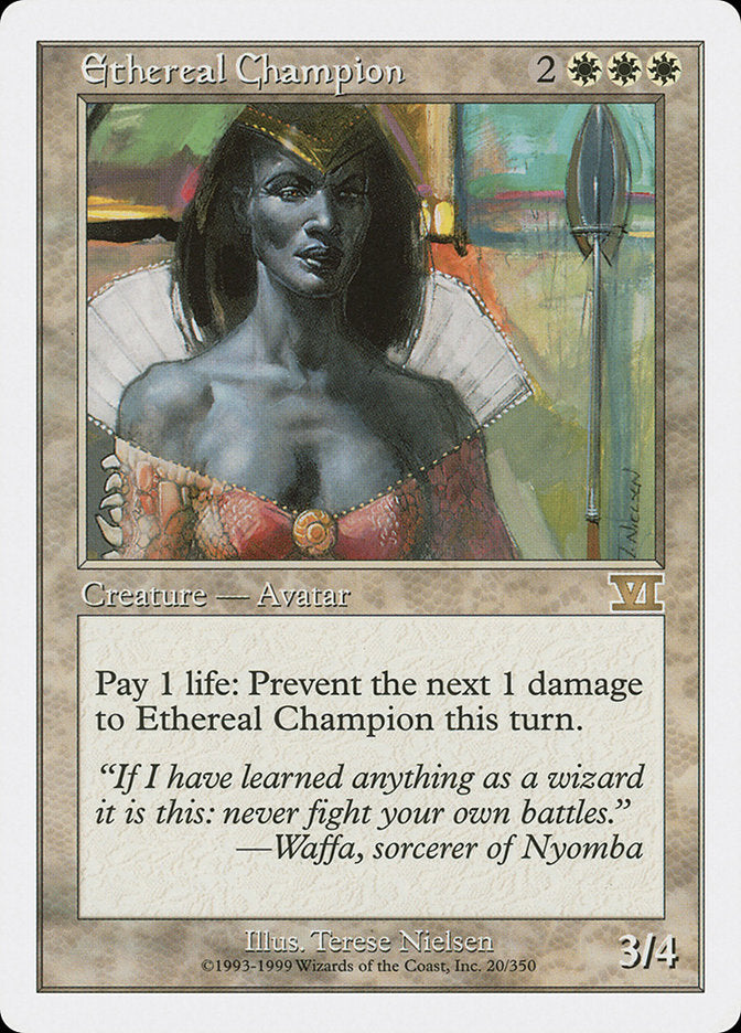 Ethereal Champion [Classic Sixth Edition] | Tables and Towers