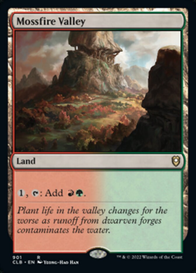 Mossfire Valley [Commander Legends: Battle for Baldur's Gate] | Tables and Towers