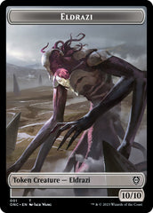 Soldier (017) // Eldrazi Double-Sided Token [Phyrexia: All Will Be One Commander Tokens] | Tables and Towers