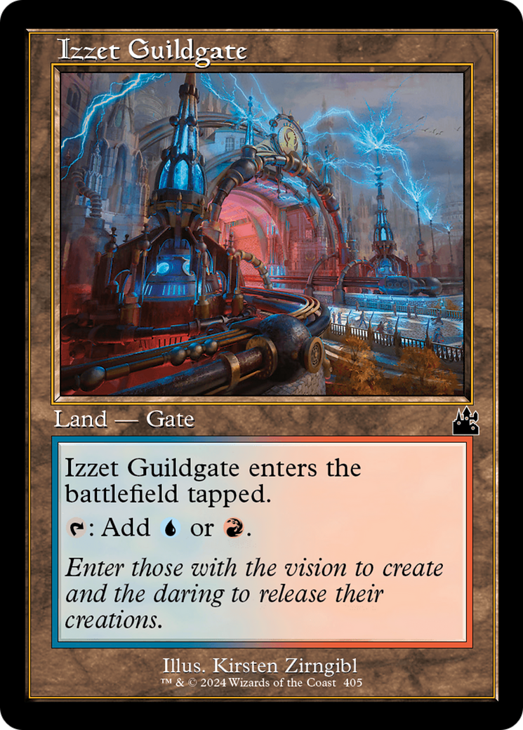 Izzet Guildgate (Retro Frame) [Ravnica Remastered] | Tables and Towers