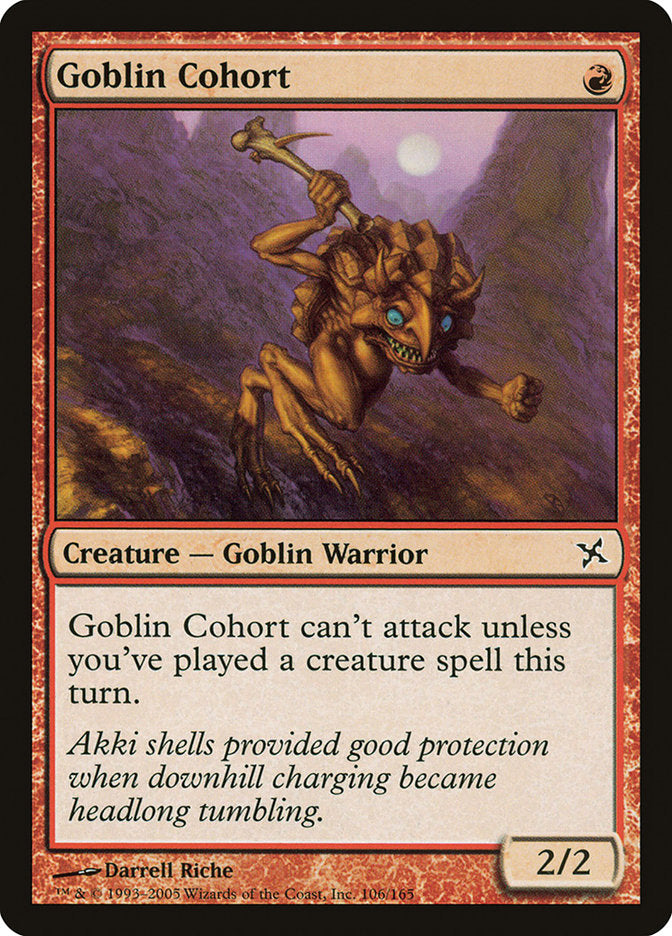 Goblin Cohort [Betrayers of Kamigawa] | Tables and Towers