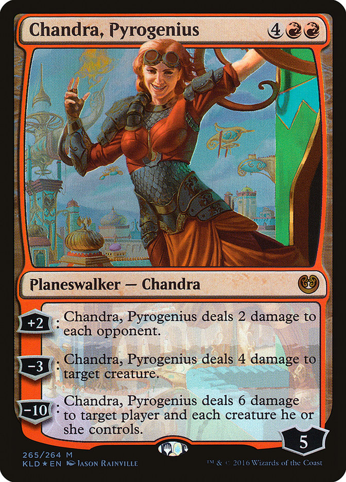 Chandra, Pyrogenius [Kaladesh] | Tables and Towers