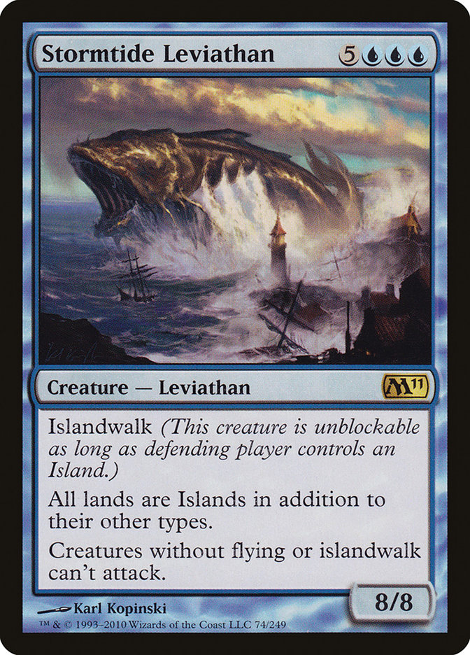 Stormtide Leviathan [Magic 2011] | Tables and Towers