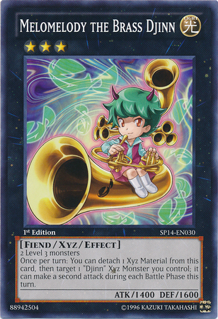 Melomelody the Brass Djinn [SP14-EN030] Common | Tables and Towers