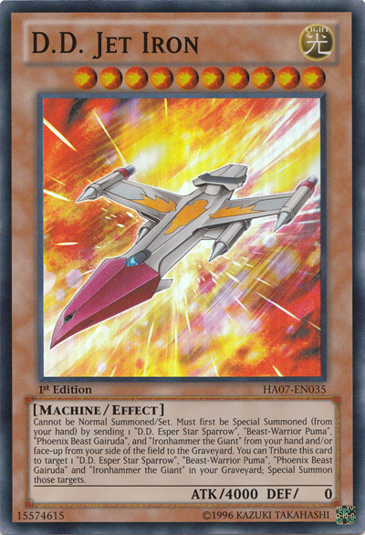 D.D. Jet Iron [HA07-EN035] Super Rare | Tables and Towers