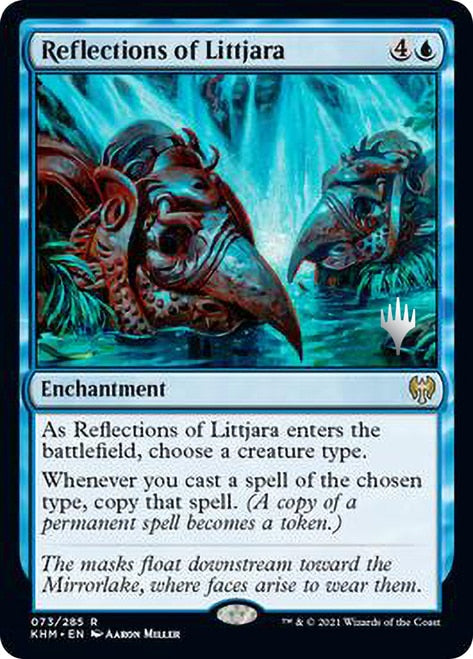 Reflections of Littjara (Promo Pack) [Kaldheim Promos] | Tables and Towers