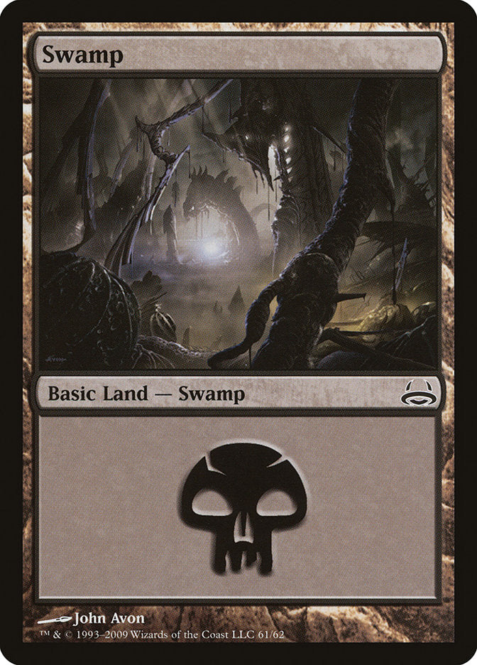 Swamp (61) [Duel Decks: Divine vs. Demonic] | Tables and Towers