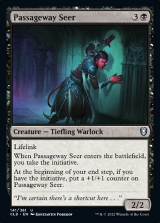 Passageway Seer [Commander Legends: Battle for Baldur's Gate] | Tables and Towers