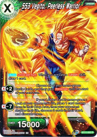 SS3 Vegito, Peerless Warrior (BT11-063) [Vermilion Bloodline 2nd Edition] | Tables and Towers