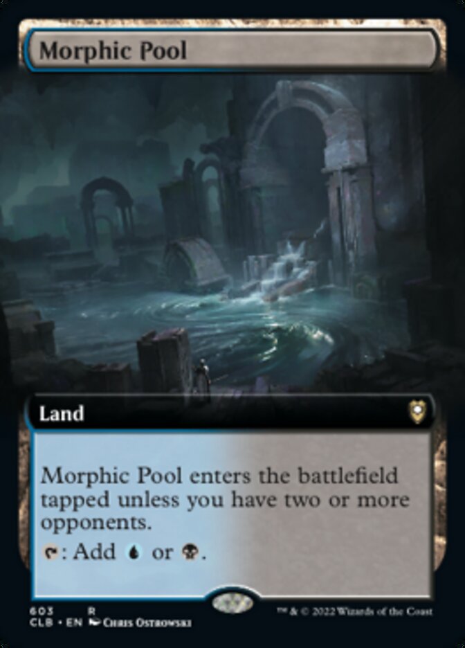 Morphic Pool (Extended Art) [Commander Legends: Battle for Baldur's Gate] | Tables and Towers