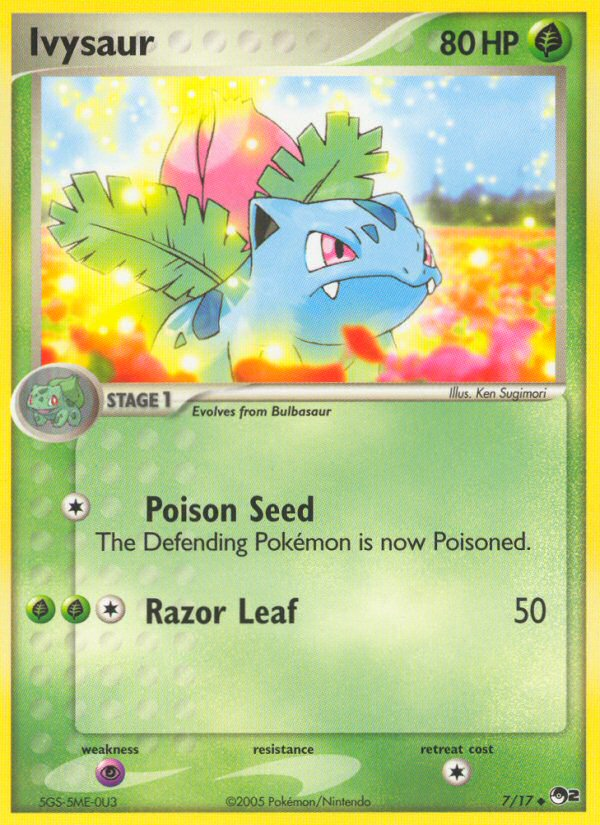 Ivysaur (7/17) [POP Series 2] | Tables and Towers