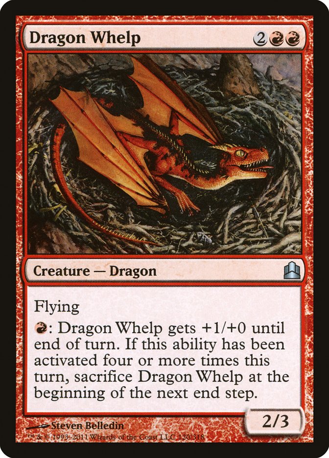 Dragon Whelp [Commander 2011] | Tables and Towers