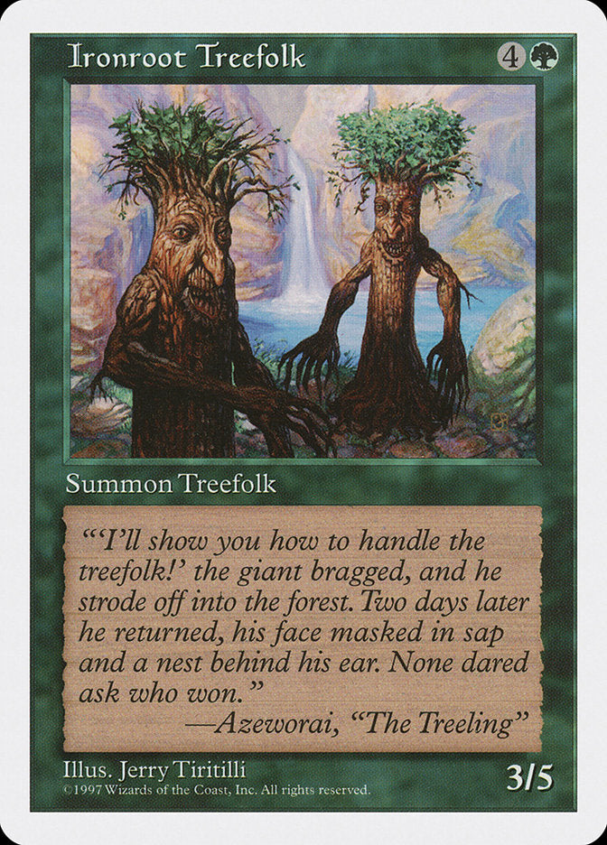 Ironroot Treefolk [Fifth Edition] | Tables and Towers