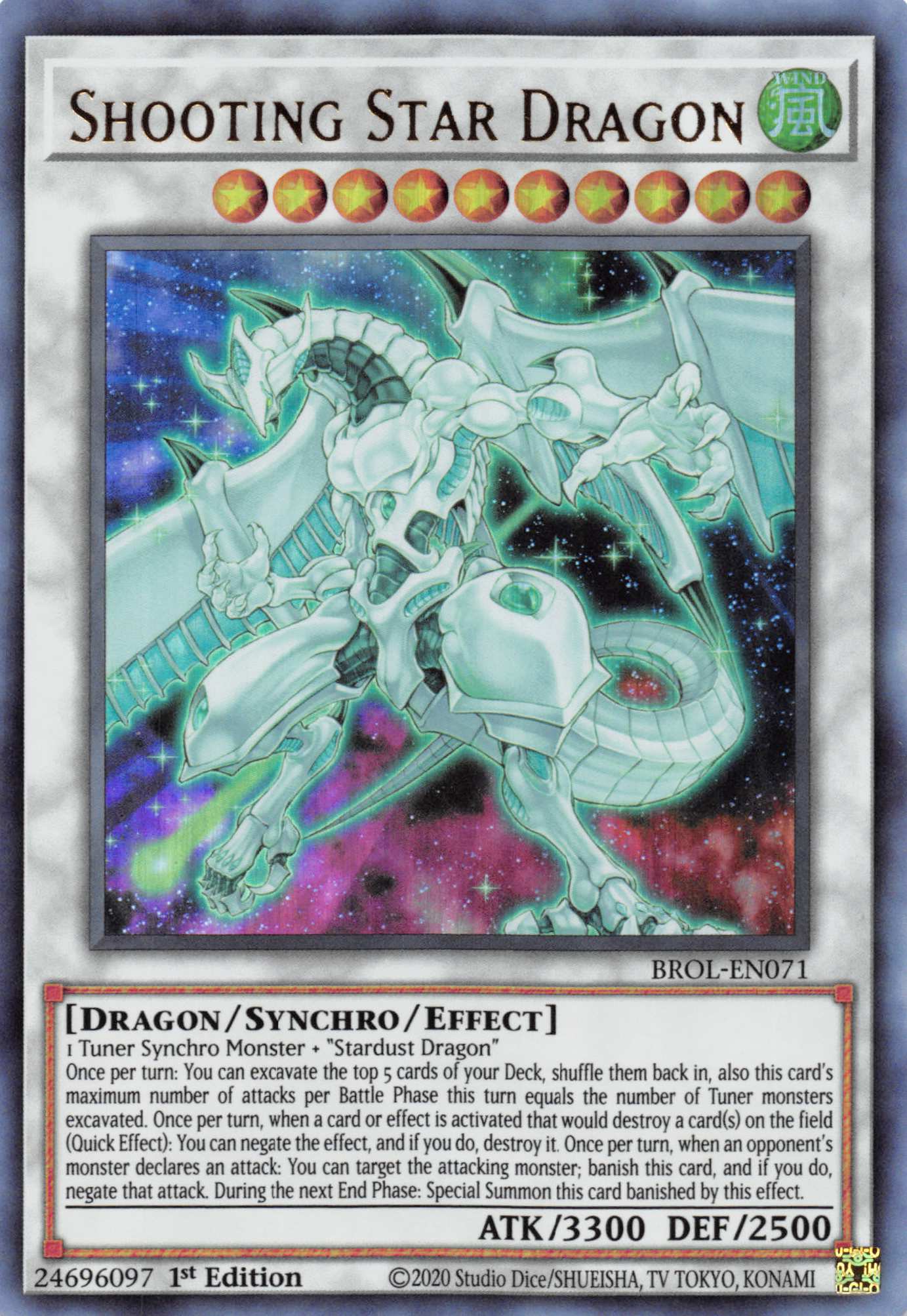 Shooting Star Dragon [BROL-EN071] Ultra Rare | Tables and Towers