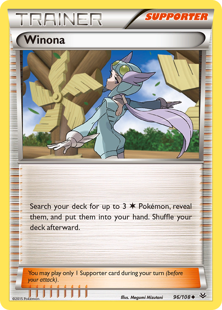 Winona (96/108) [XY: Roaring Skies] | Tables and Towers