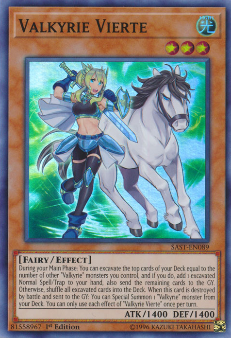 Valkyrie Vierte [SAST-EN089] Super Rare | Tables and Towers