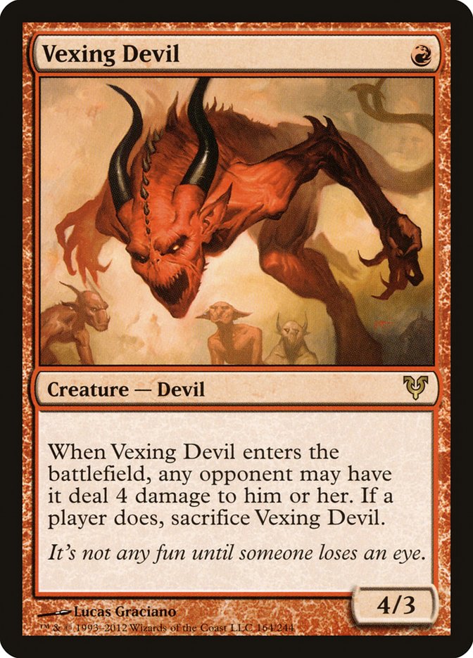 Vexing Devil [Avacyn Restored] | Tables and Towers