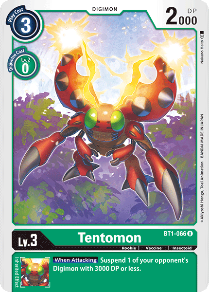 Tentomon [BT1-066] [Release Special Booster Ver.1.0] | Tables and Towers