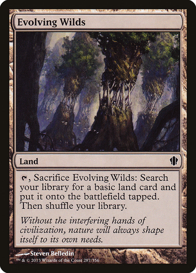 Evolving Wilds [Commander 2013] | Tables and Towers