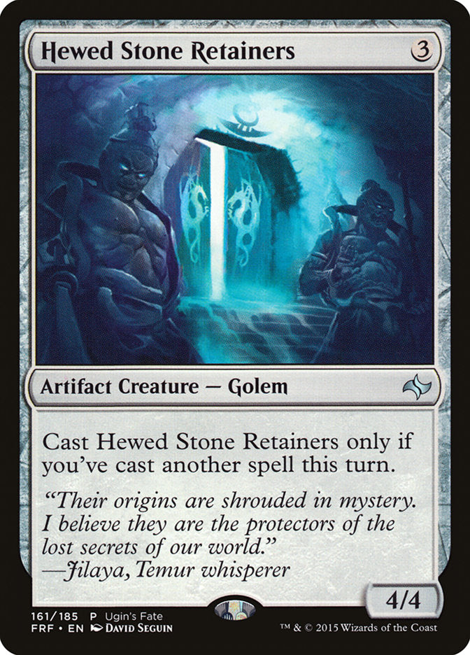 Hewed Stone Retainers [Ugin's Fate] | Tables and Towers