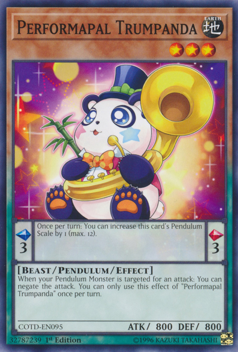 Performapal Trumpanda [COTD-EN095] Common | Tables and Towers