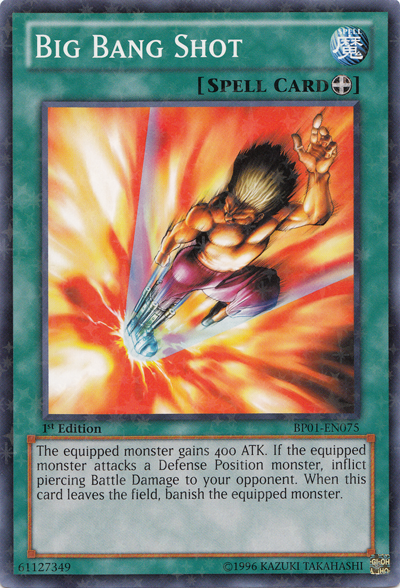 Big Bang Shot [BP01-EN075] Starfoil Rare | Tables and Towers