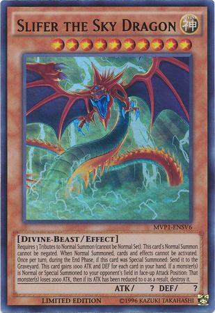 Slifer the Sky Dragon [MVP1-ENSV6] Ultra Rare | Tables and Towers