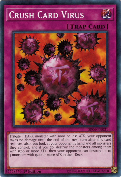 Crush Card Virus [SR06-EN031] Common | Tables and Towers