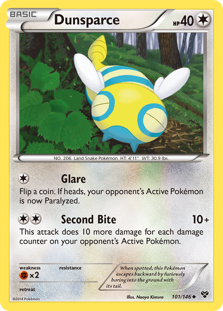 Dunsparce (101/146) [XY: Base Set] | Tables and Towers