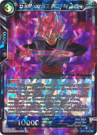 SS Rose Goku Black, Inviting the Darkness (BT7-043_PR) [Assault of the Saiyans Prerelease Promos] | Tables and Towers