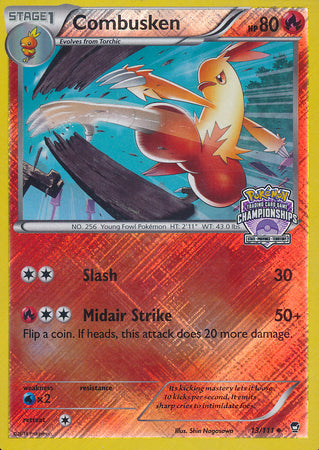 Combusken (13/111) (Championship Promo) [XY: Furious Fists] | Tables and Towers