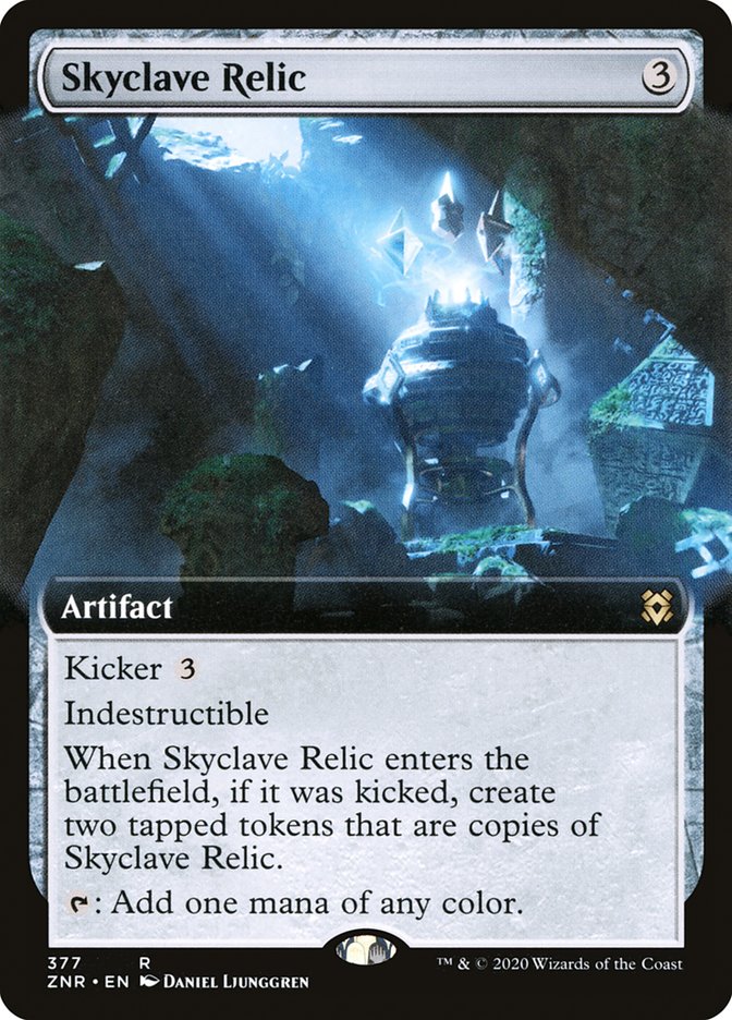 Skyclave Relic (Extended Art) [Zendikar Rising] | Tables and Towers