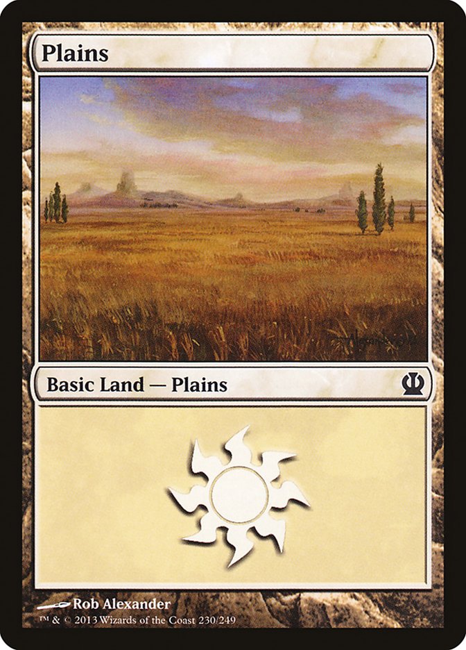 Plains (230) [Theros] | Tables and Towers