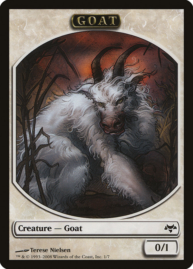 Goat Token [Eventide Tokens] | Tables and Towers