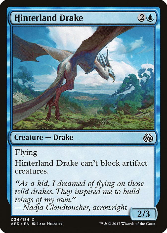 Hinterland Drake [Aether Revolt] | Tables and Towers