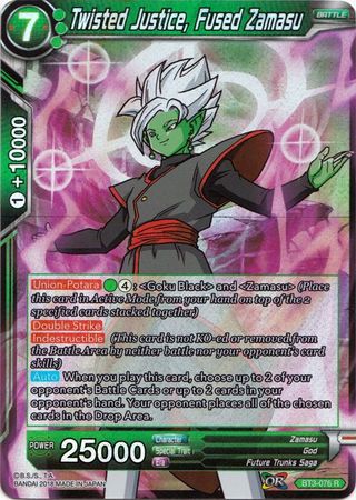 Twisted Justice, Fused Zamasu (BT3-076) [Cross Worlds] | Tables and Towers