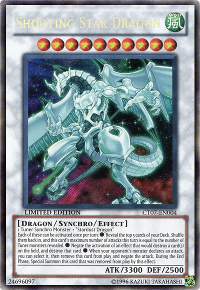 Shooting Star Dragon [CT07-EN004] Secret Rare | Tables and Towers