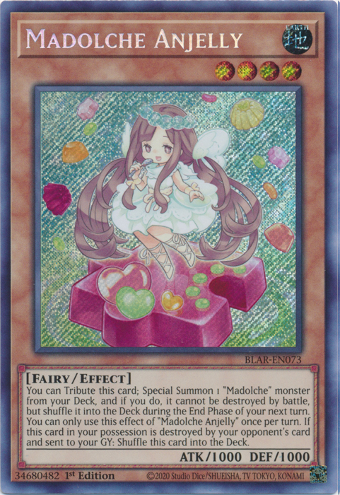 Madolche Anjelly [BLAR-EN073] Secret Rare | Tables and Towers