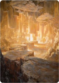 Pillarverge Pathway Art Card [Zendikar Rising Art Series] | Tables and Towers