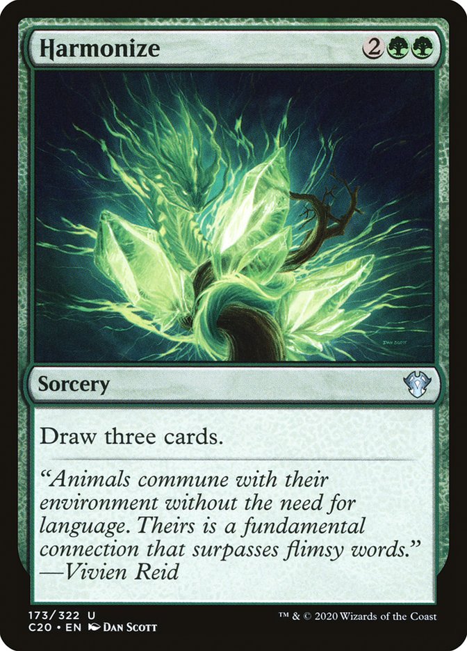 Harmonize [Commander 2020] | Tables and Towers