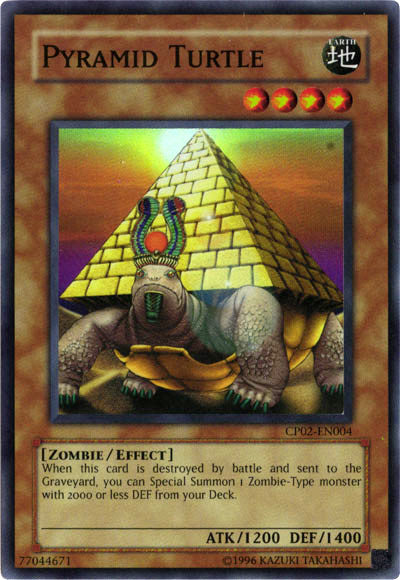 Pyramid Turtle [CP02-EN004] Super Rare | Tables and Towers