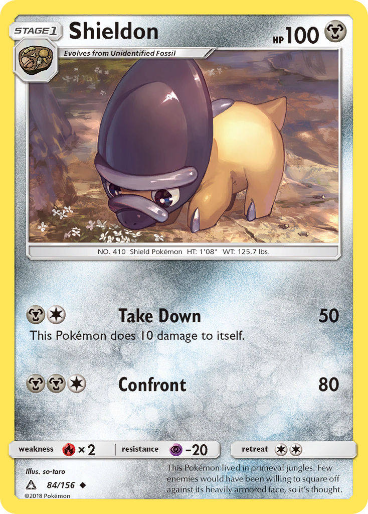 Shieldon (84/156) [Sun & Moon: Ultra Prism] | Tables and Towers