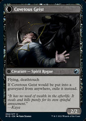 Covert Cutpurse // Covetous Geist [Innistrad: Midnight Hunt] | Tables and Towers